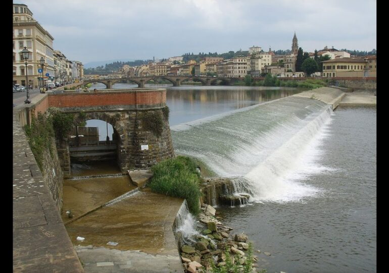 Progetto da 80 milioni per centrali idroelettriche sull’Arno