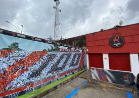 Largo Paolo Rossi davanti allo stadio Menti di Vicenza