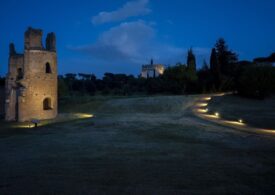 Roma, inaugurata nuova illuminazione artistica Villa Massenzio