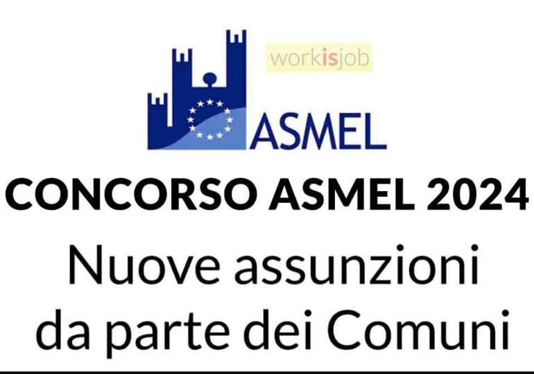 Concorso ASMEL 2024, ecco il bando: i dettagli e come prepararsi